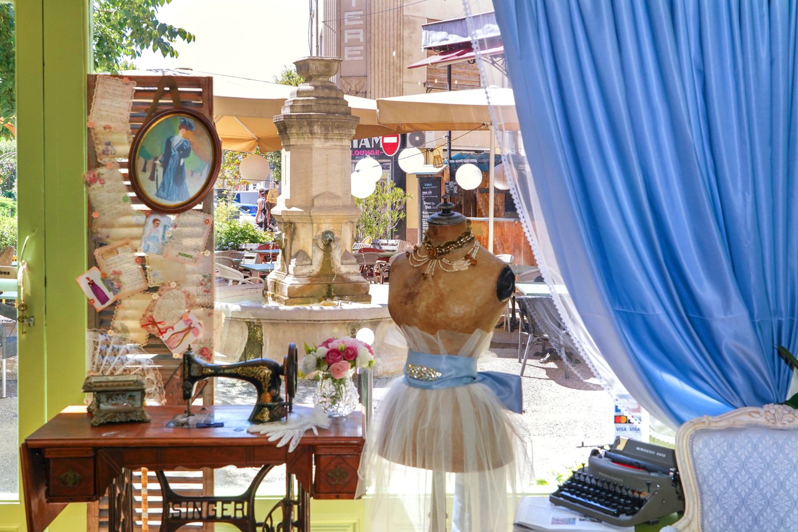 Décor vintage du salon